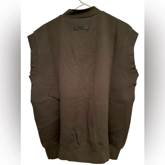 FEAR OF GOD ESSENTIALS PULLOVER V-NECK VEST